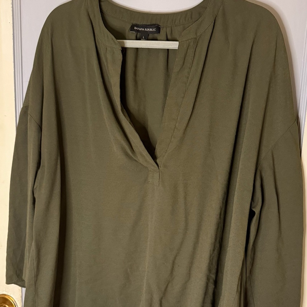 Banana Republic Khaki Women's Tunic